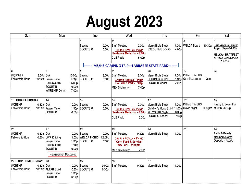 Calendar ALC_Website